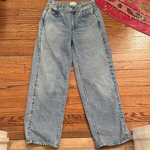 rag & bone Miramar Light Blue Straight Leg Jeans